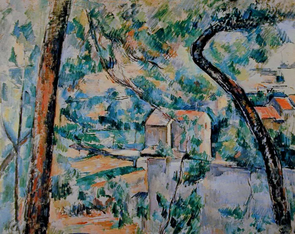 Cezanne: The Twisted Tree