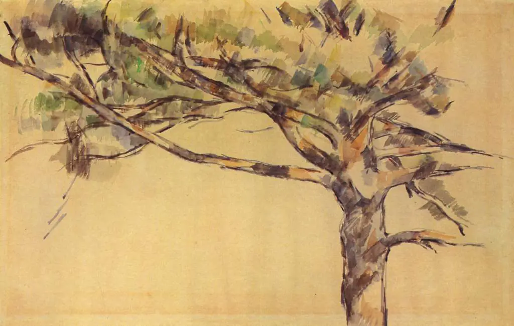 Cezanne: Tree Study1