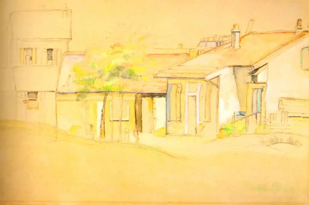 Cezanne: Village Cottages