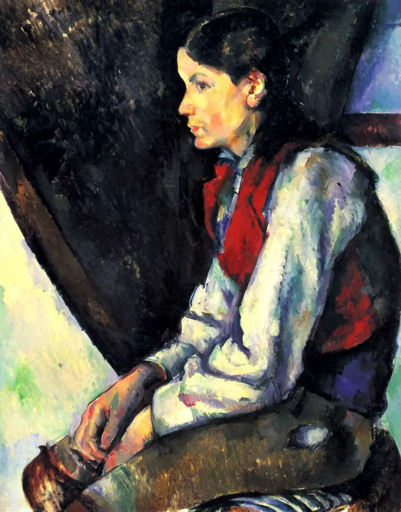 Cezanne: Boy With Red Waistcoat4