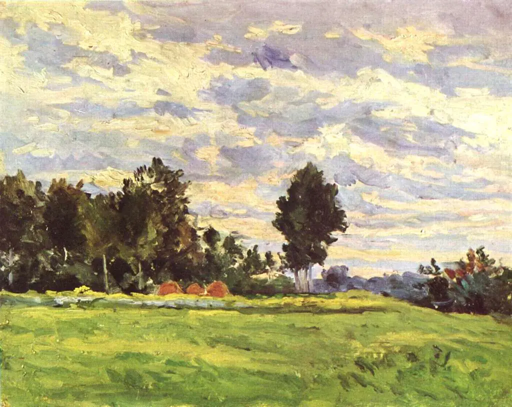 Cezanne: Landscape In The Ile De France