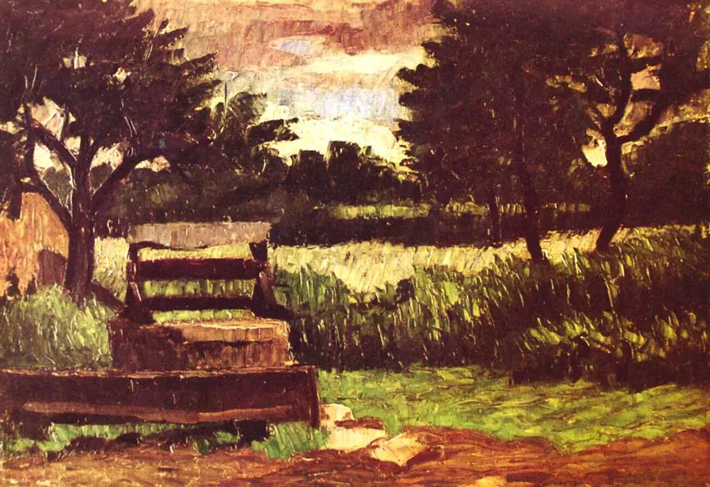 Cezanne: Landscape With Wells