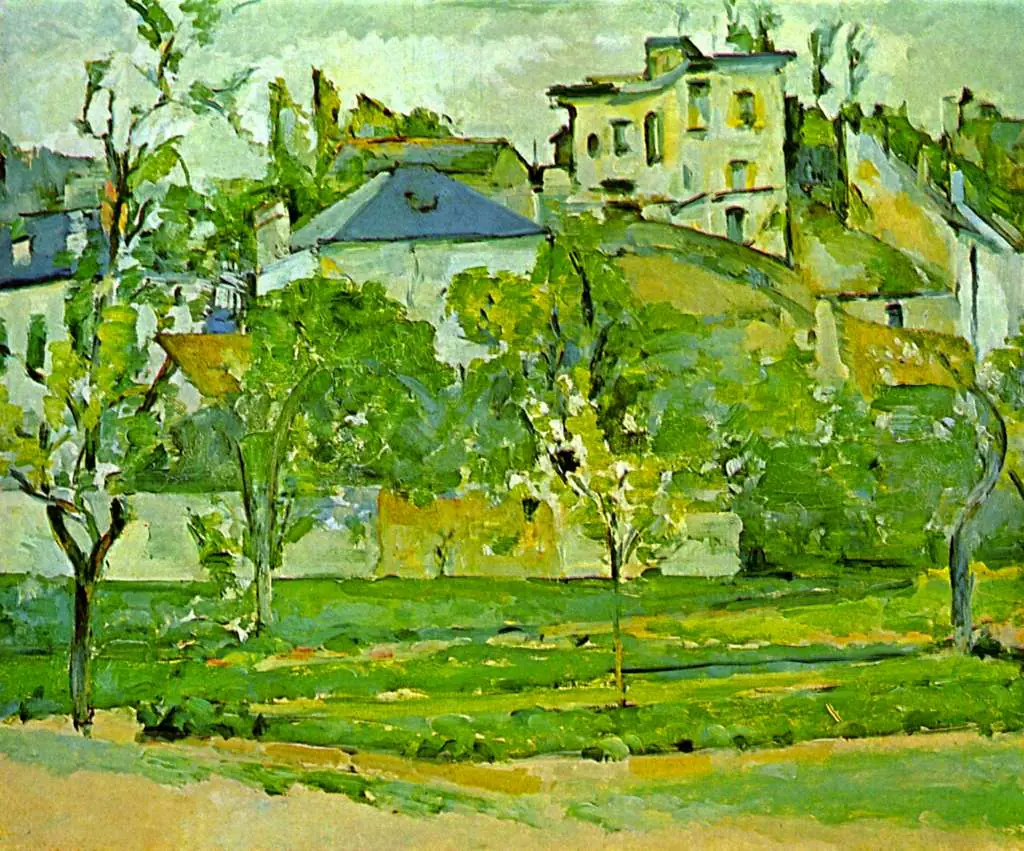 Cezanne: Obstgarten In Pontoise