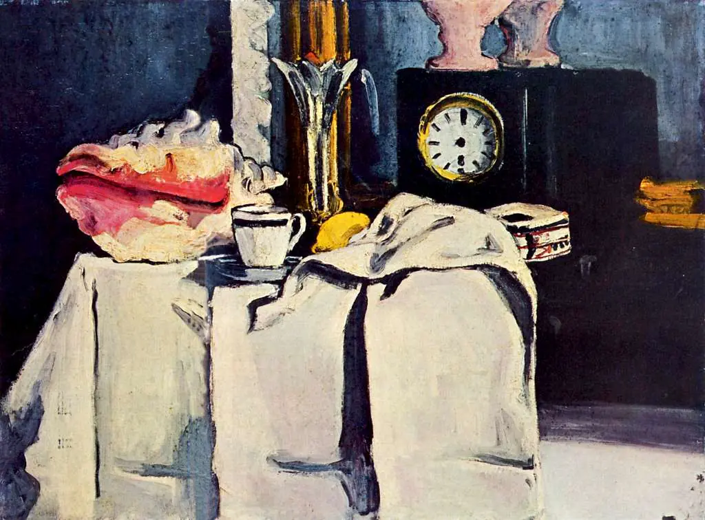 Cezanne: The Black Marble Clock
