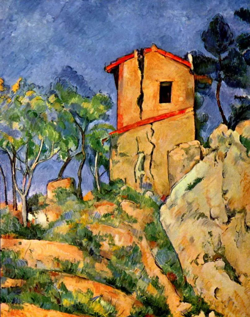 Cezanne: The House With Burst Walls