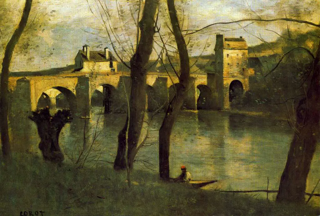 Corot: The Bridge At Nantes