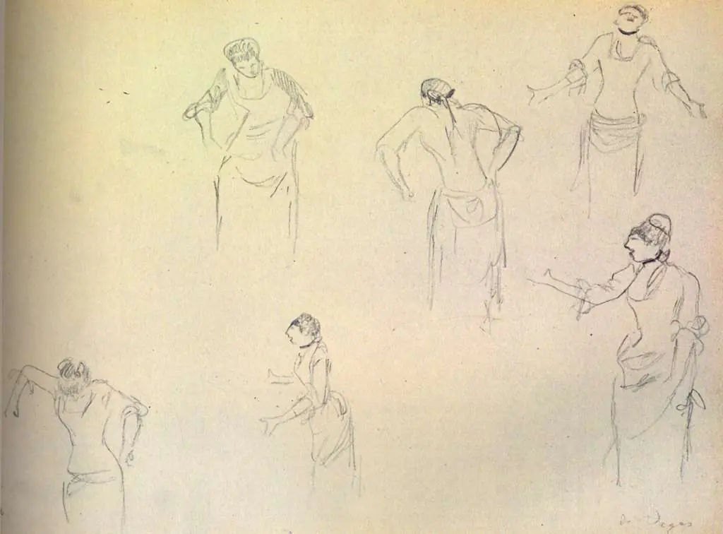 Degas: A Cafe Concert Singer