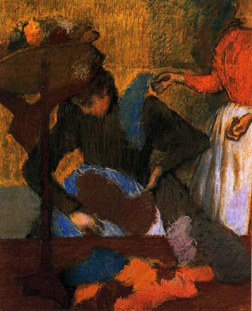 Degas: At The Milliners