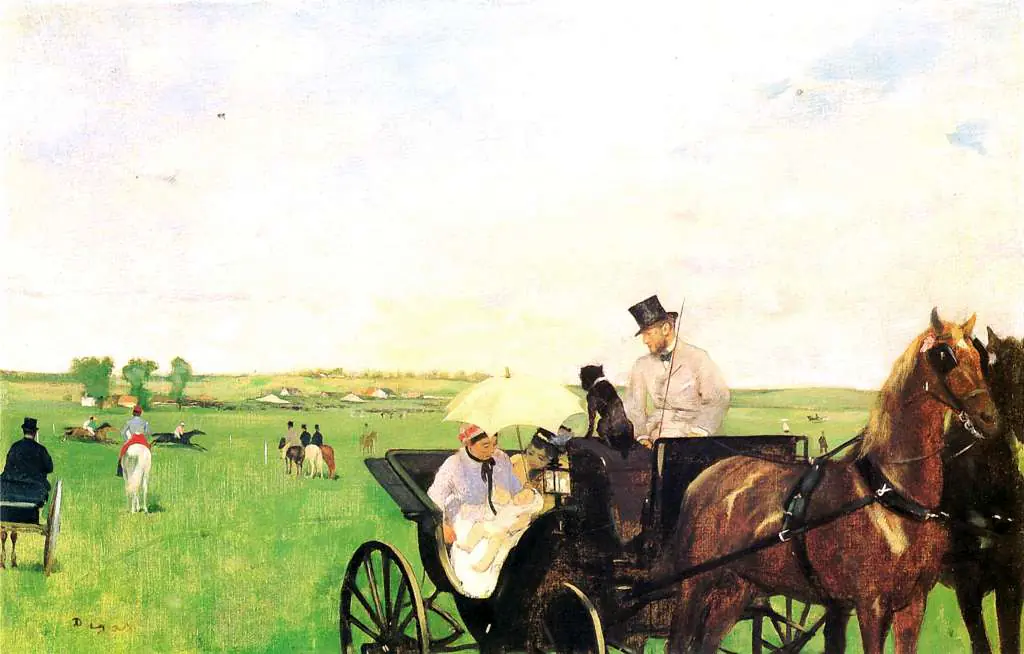 Degas: At The Races In The Countryside
