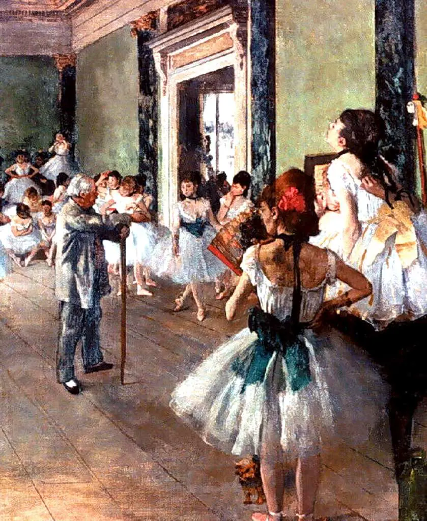 Degas: Ballet School1