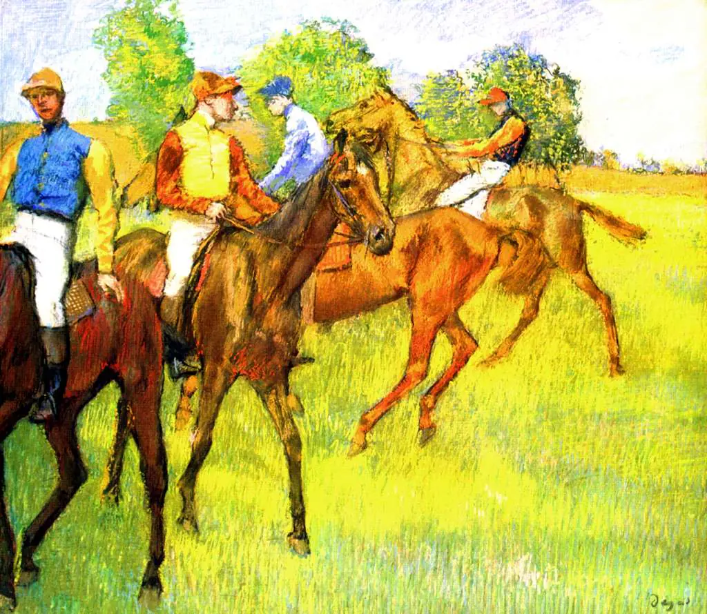 Degas: Before The Race