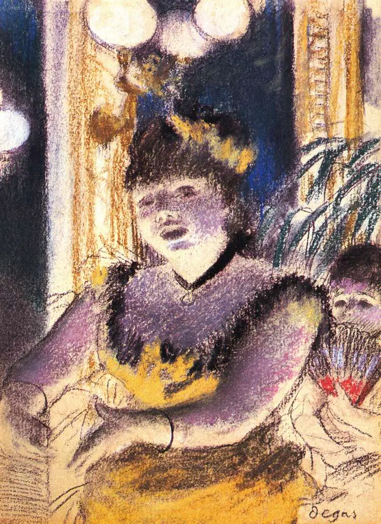 Degas: Cafe Concert Singer