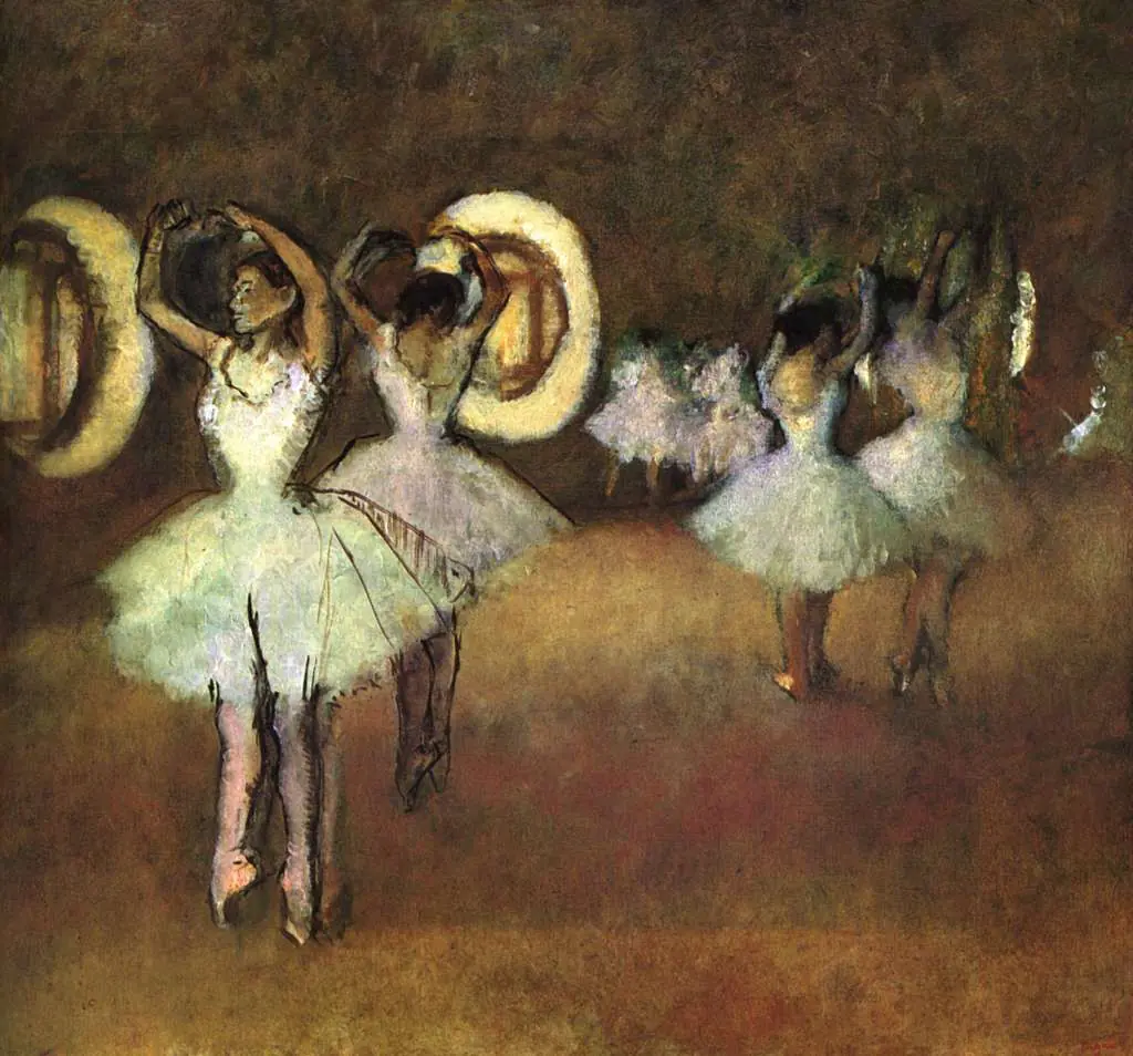 Degas: Dance Rehearsal The Foyer Of The Opera