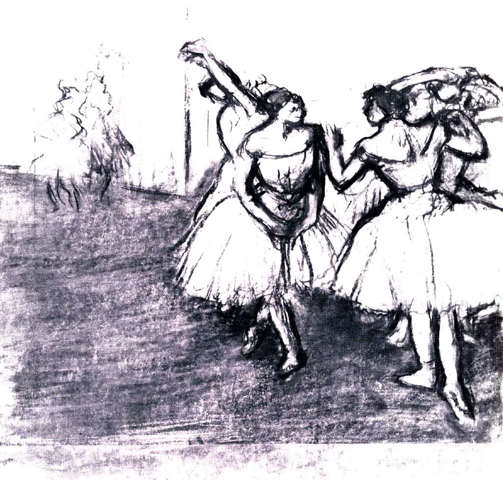Degas: Dancers In Stage1