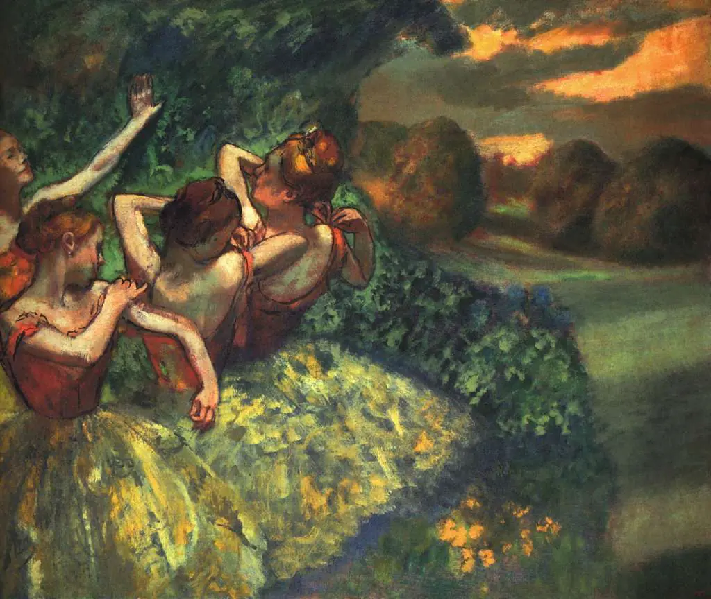 Degas: Four Dancers1