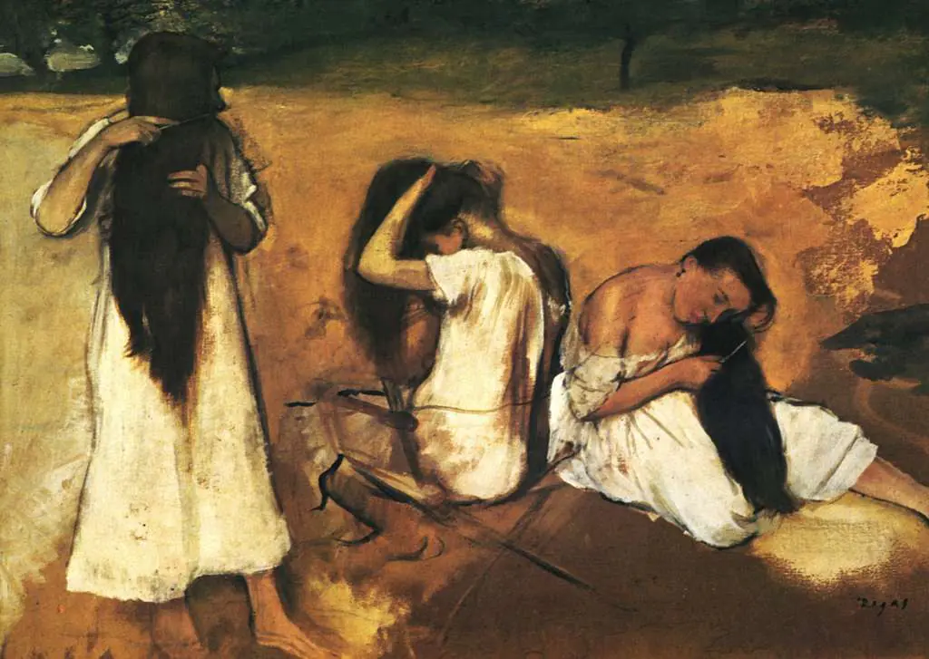 Degas: Girls Combing Their Hair