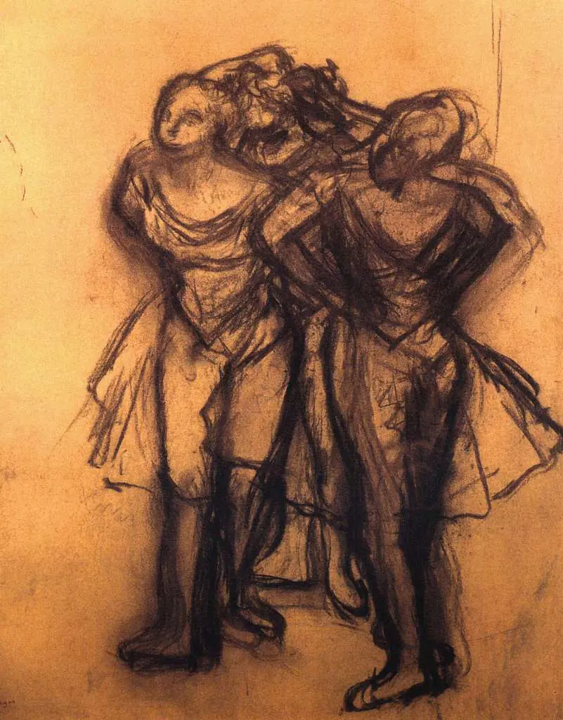 Degas: Group Of Dancers