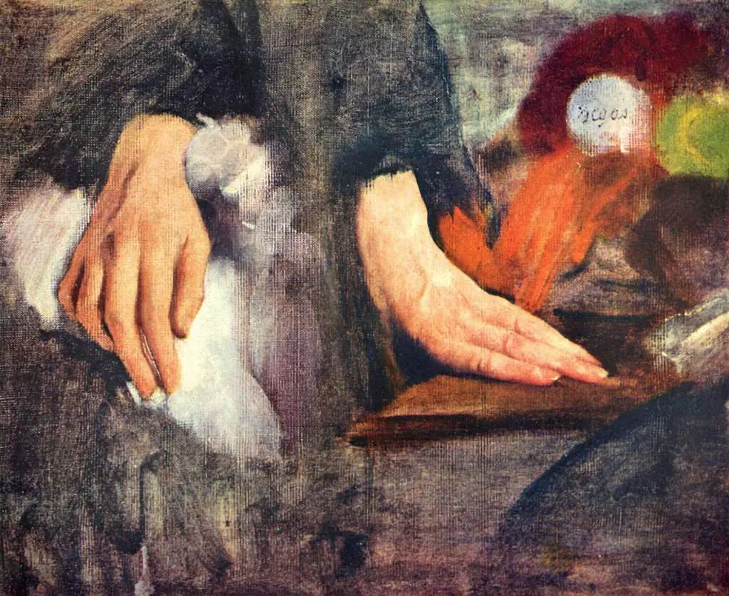 Degas: Hand Study