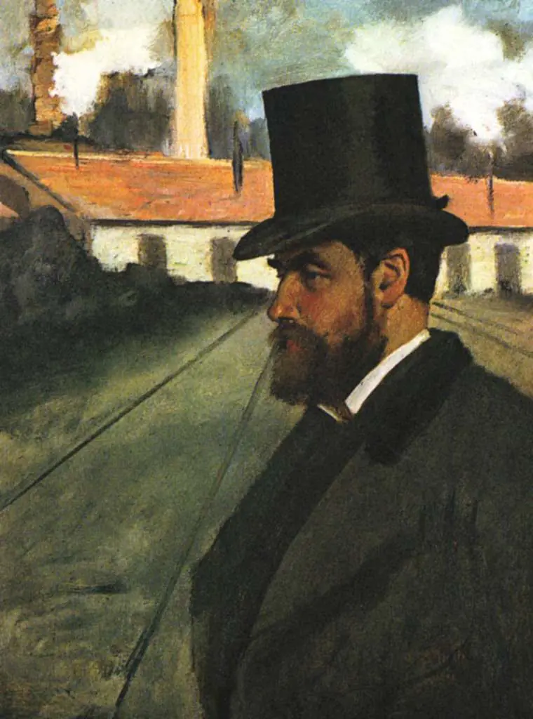 Degas: Henri Rouart In Front Of His Factory