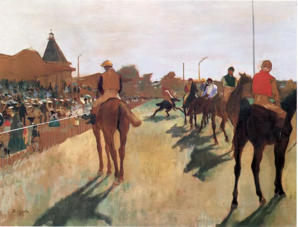 Degas: Horses Before The Stands