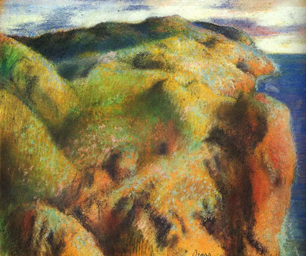 Degas: Landscape Steep Coast