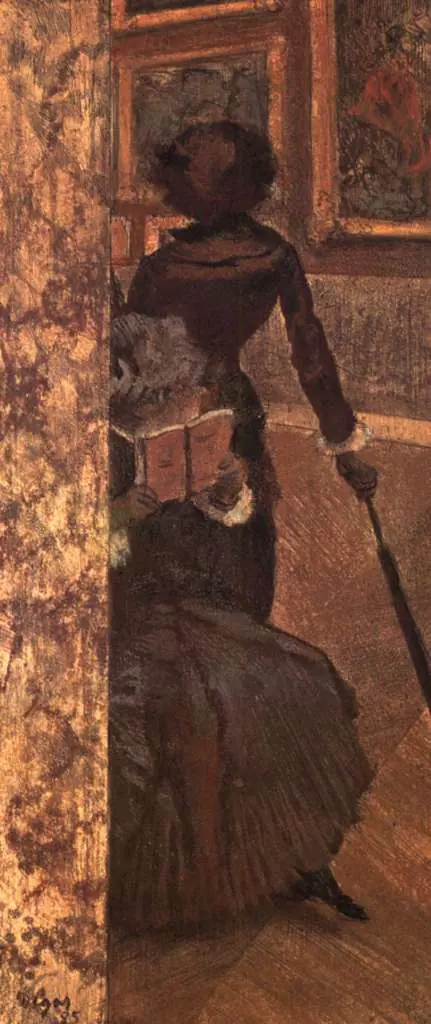 Degas: Mary Cassat At The Louvre The Paintings Gallery