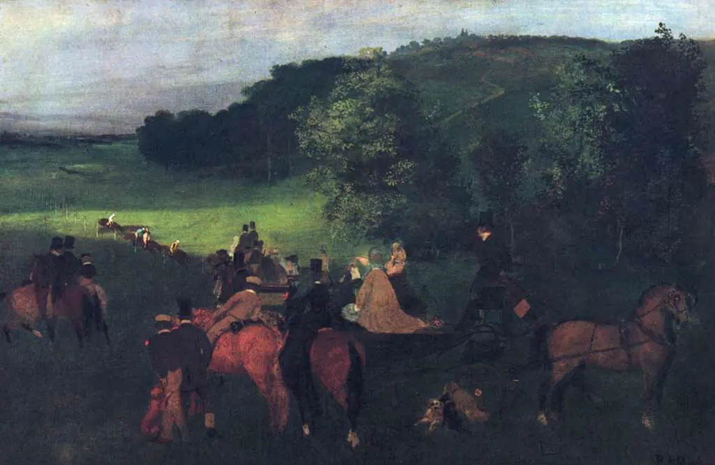 Degas: On The Racecourse