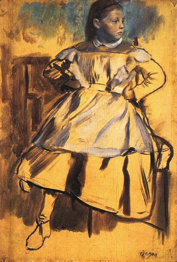 Degas: Portrait Of Giulia Bellelli