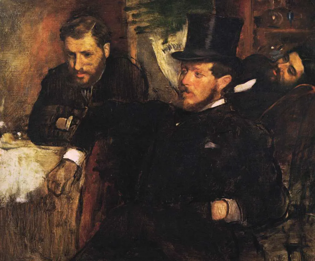 Degas: Portrait Of Jeantaud Linet And Laine