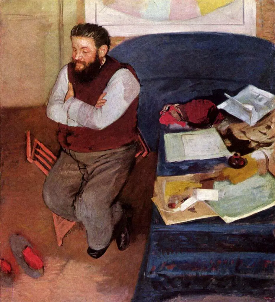 Degas: Portrait Of The Diego Martelli