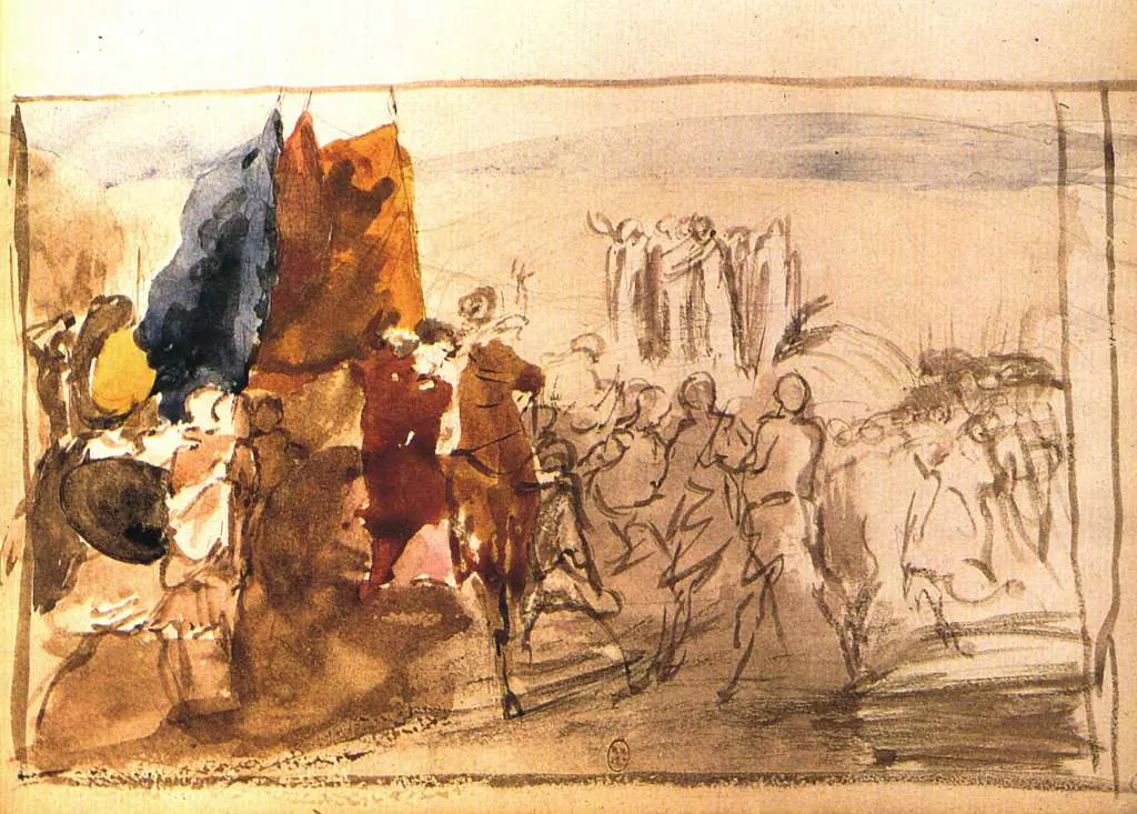 Degas: Study For The Daughter Of Jephtha
