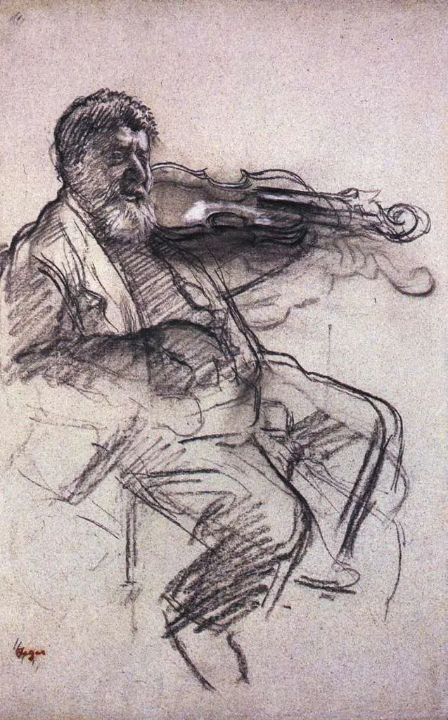 Degas: The Violinist