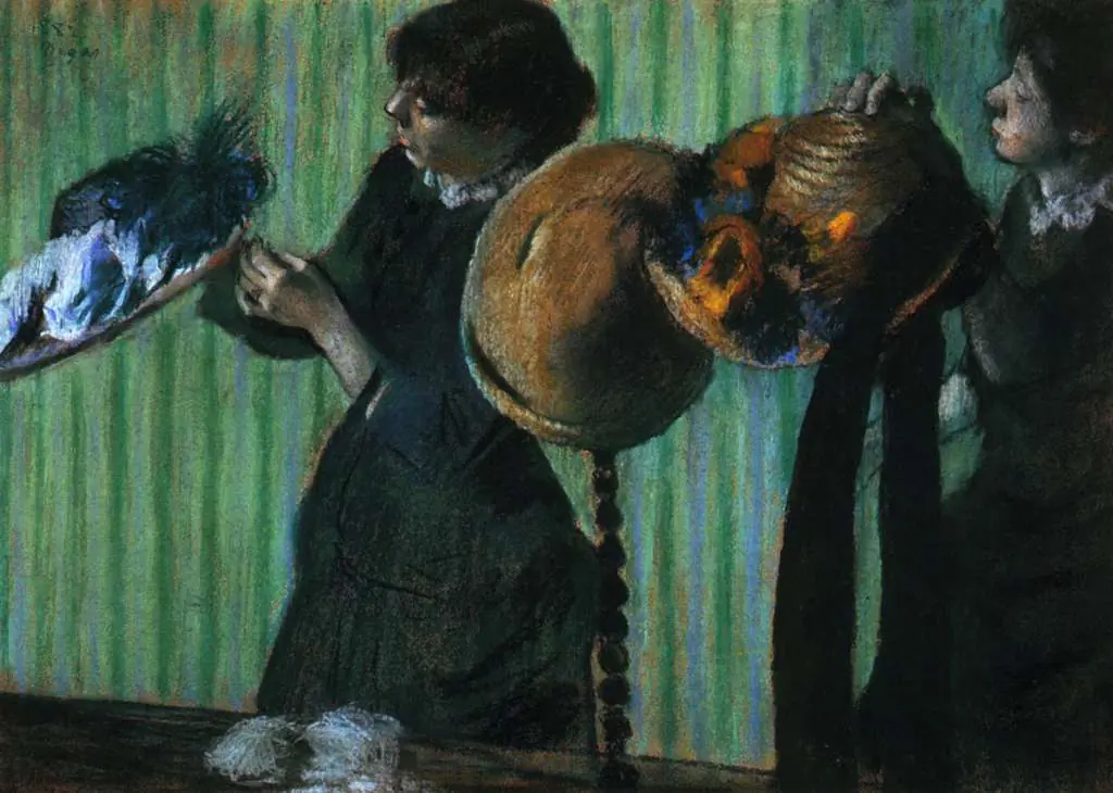 Degas: The Hat Shop