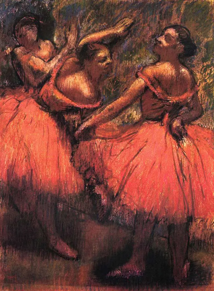 Degas: The Red Skirts
