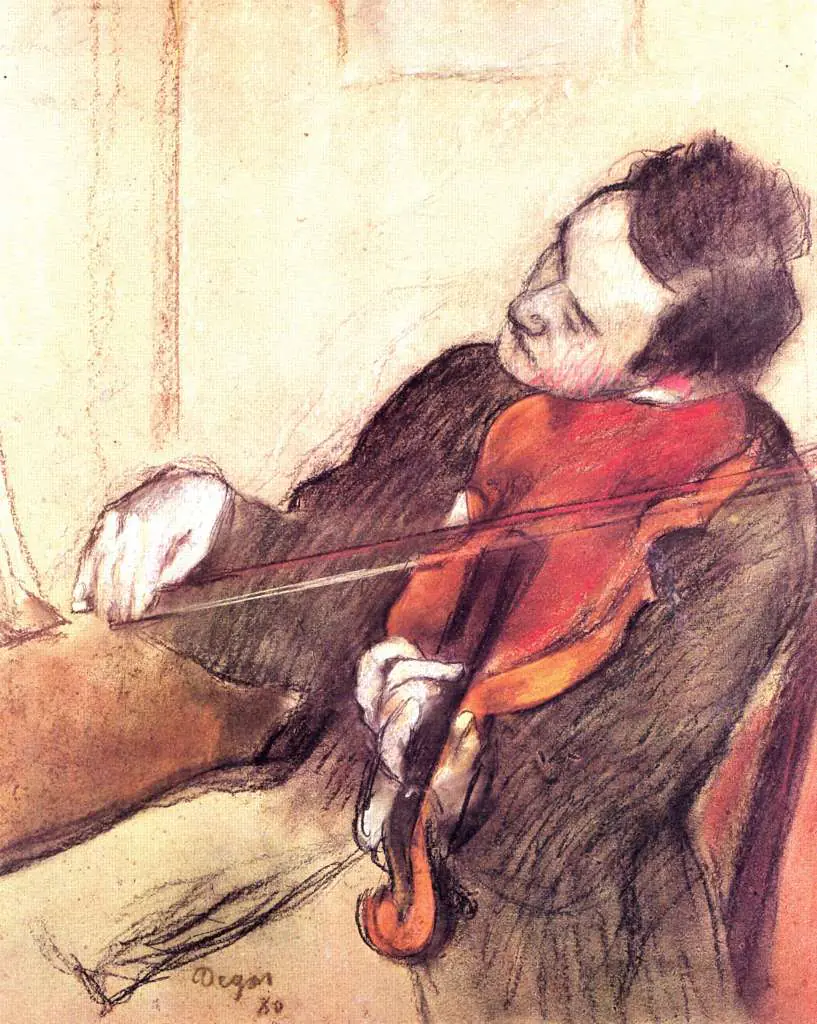 Degas: The Violinist1