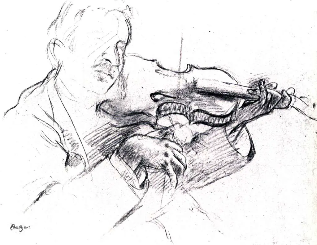 Degas: The Violinist2