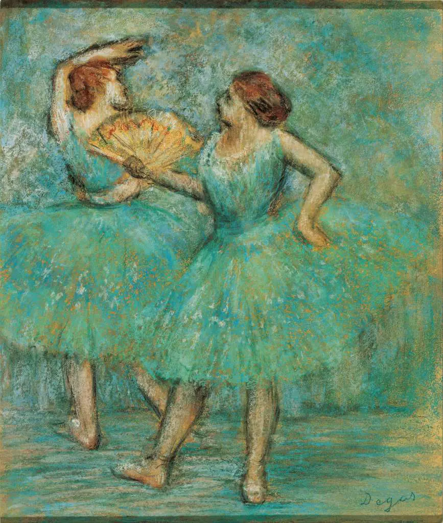 Degas: Two Dancer-1905