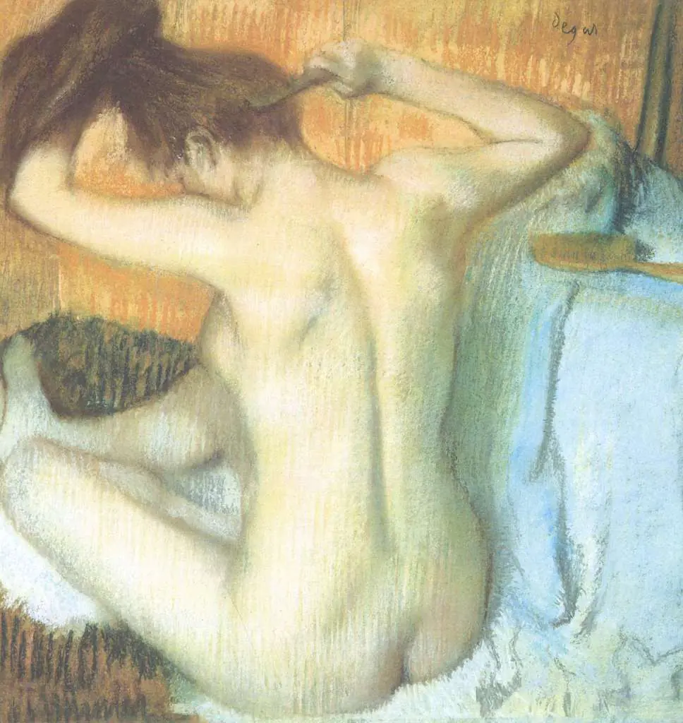 Degas: Woman Combing Her Hair