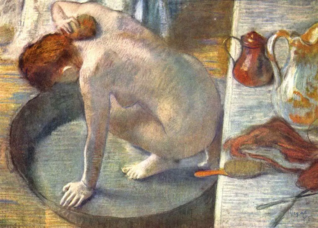 Degas: Woman In The Zuber
