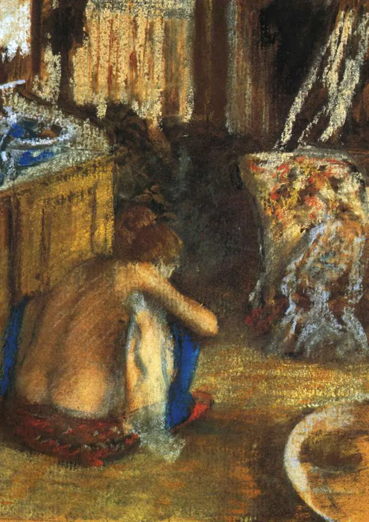 Degas: Woman Squatting