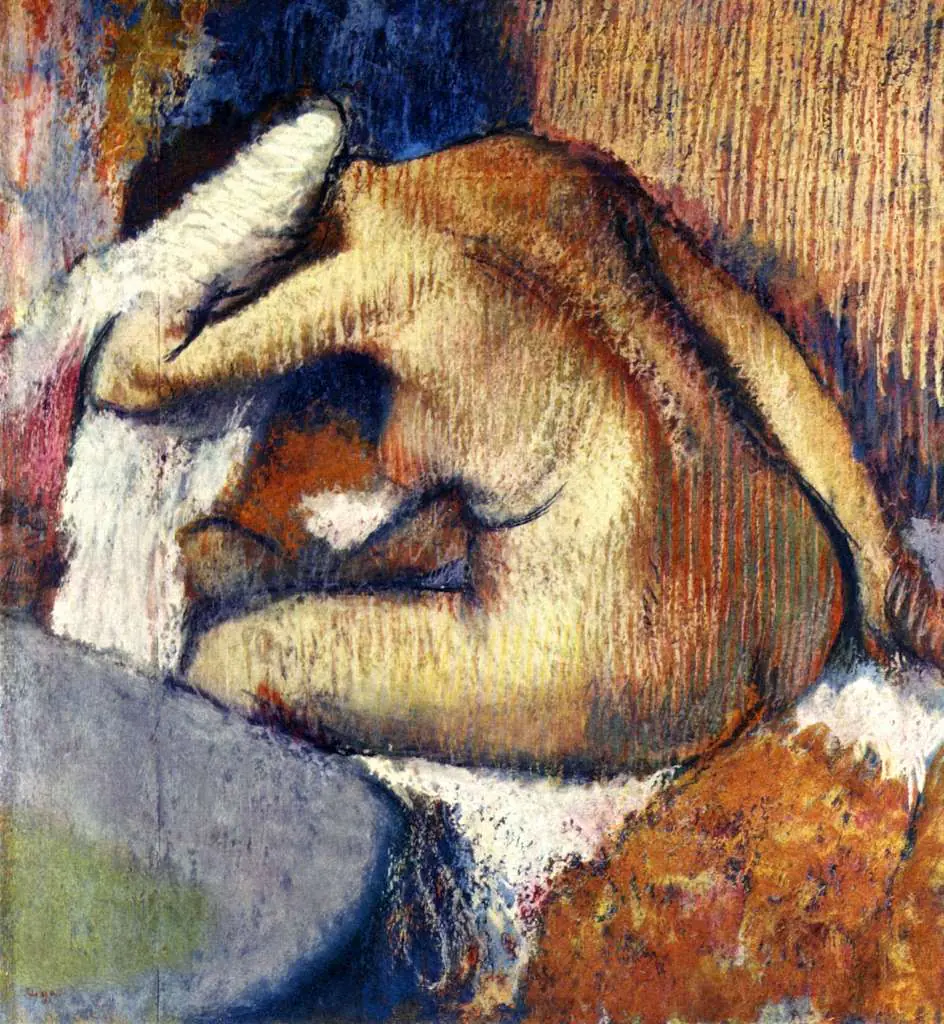 Degas: Woman When Rubbing Down