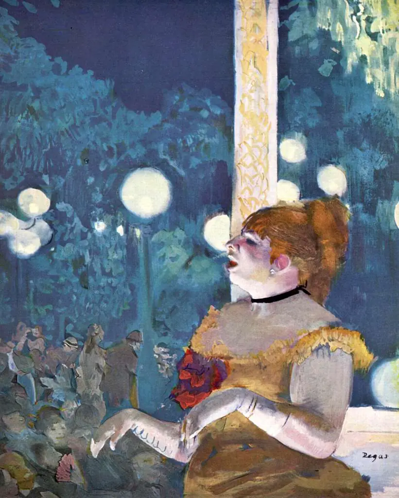 Degas: In The Concert Cafe The Song Of The Dog