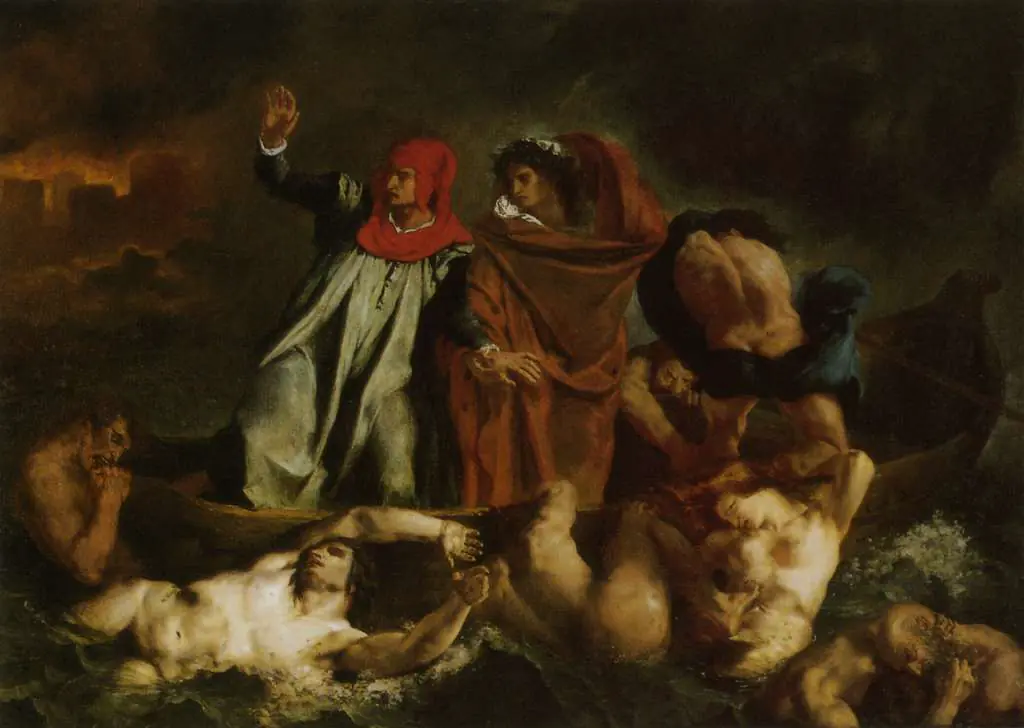 Delacroix: The Barque Of Dante