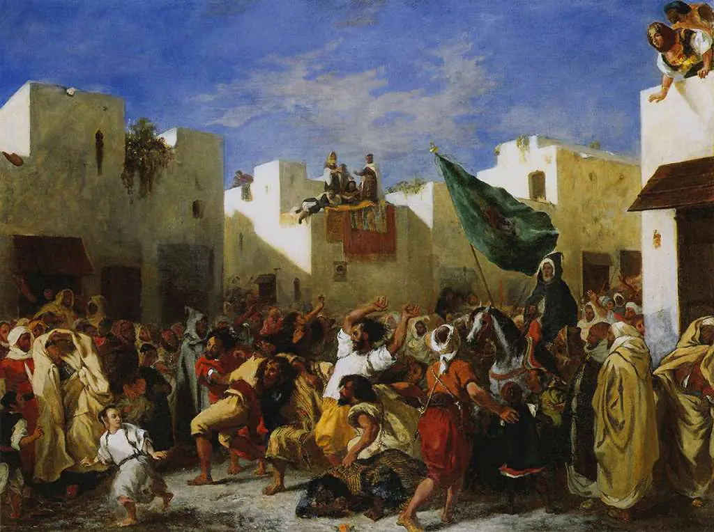 Delacroix: The Fanatics Of Tangier