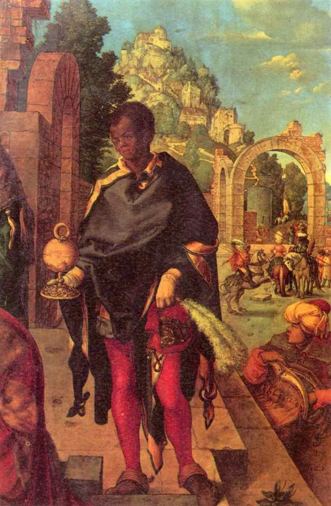 Dürer - Paintings & Drawings: Adoration Of The Kings Detail