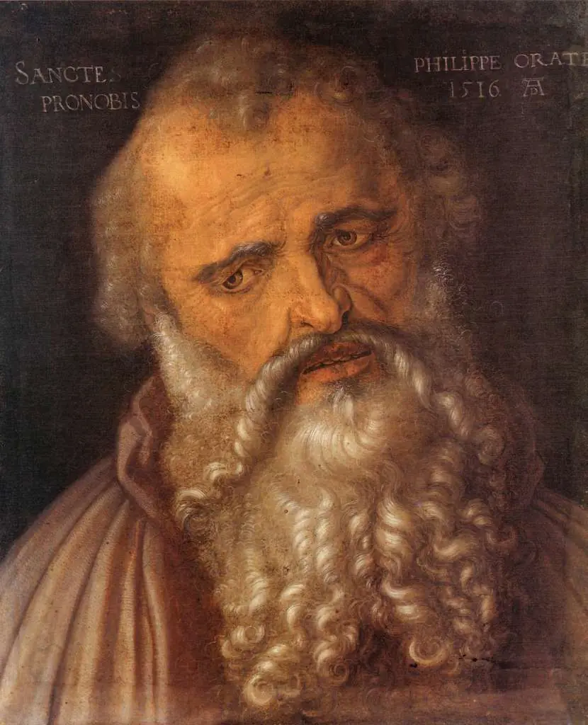 Dürer - Paintings & Drawings: Apostle Philippus