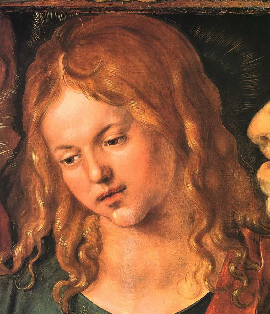 Dürer - Paintings & Drawings: Christ Among The Doctors Detail