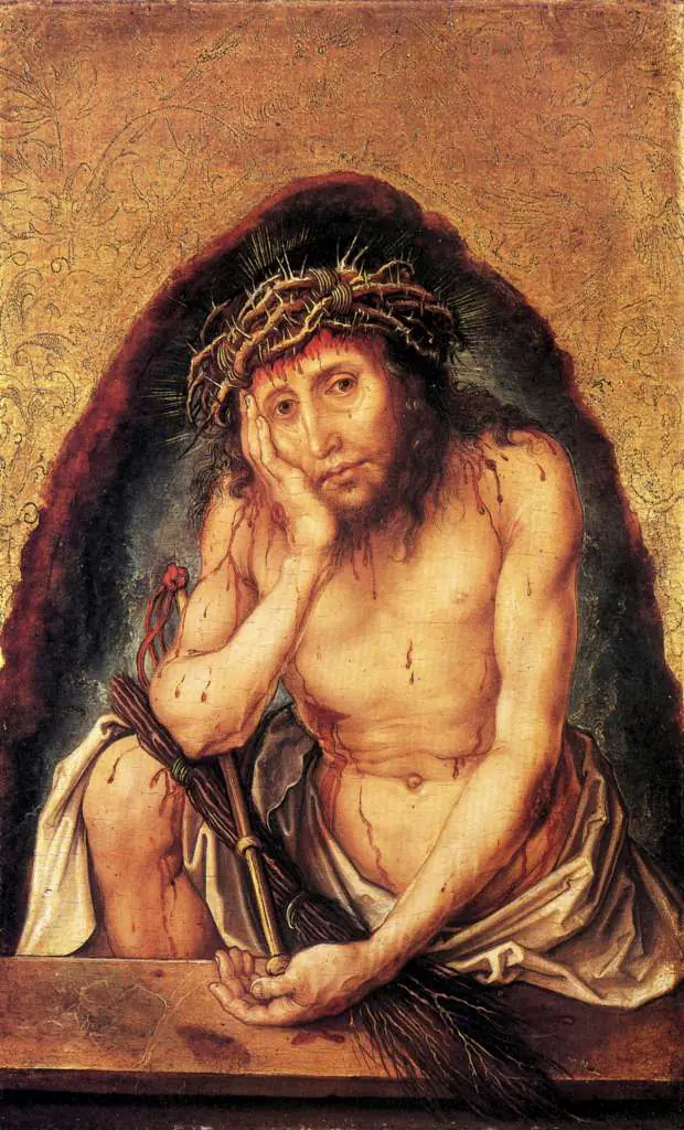 Dürer - Paintings & Drawings: Ecce Homo Christ In Pain