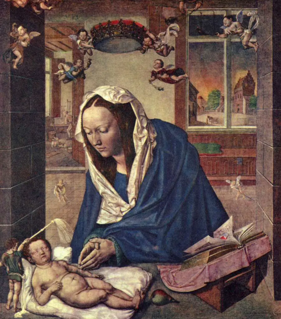 Dürer - Paintings & Drawings: Maria With Child