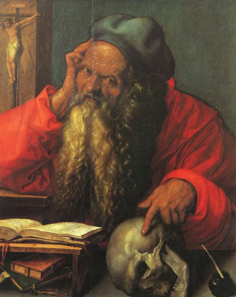Dürer - Paintings & Drawings: Of Holy Hieronymus